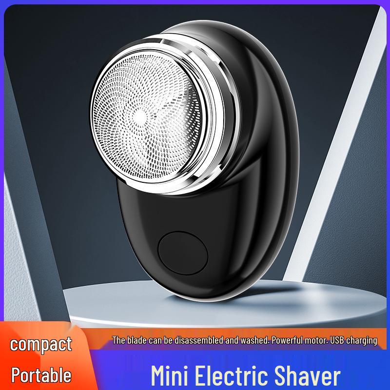 JLL066 Mini Electric Travel Shaver: Men's Waterproof Portable Razor & Gift