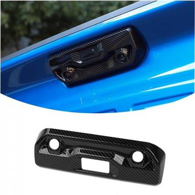 Carbon Fiber Tailgate Handle Decal Cover Trim For Chevy Silverado/GMC Sierra 19+