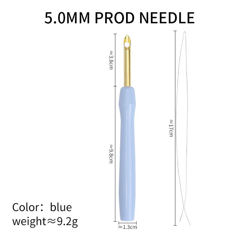 

Colorful Plastic Handle Adjustable Punch Needle Russian Punch Embroidery Needle Household Handicraft Wool Embroidery Tool Pen