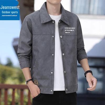 Jeanswest Men's Casual Windproof Outdoor Jacket