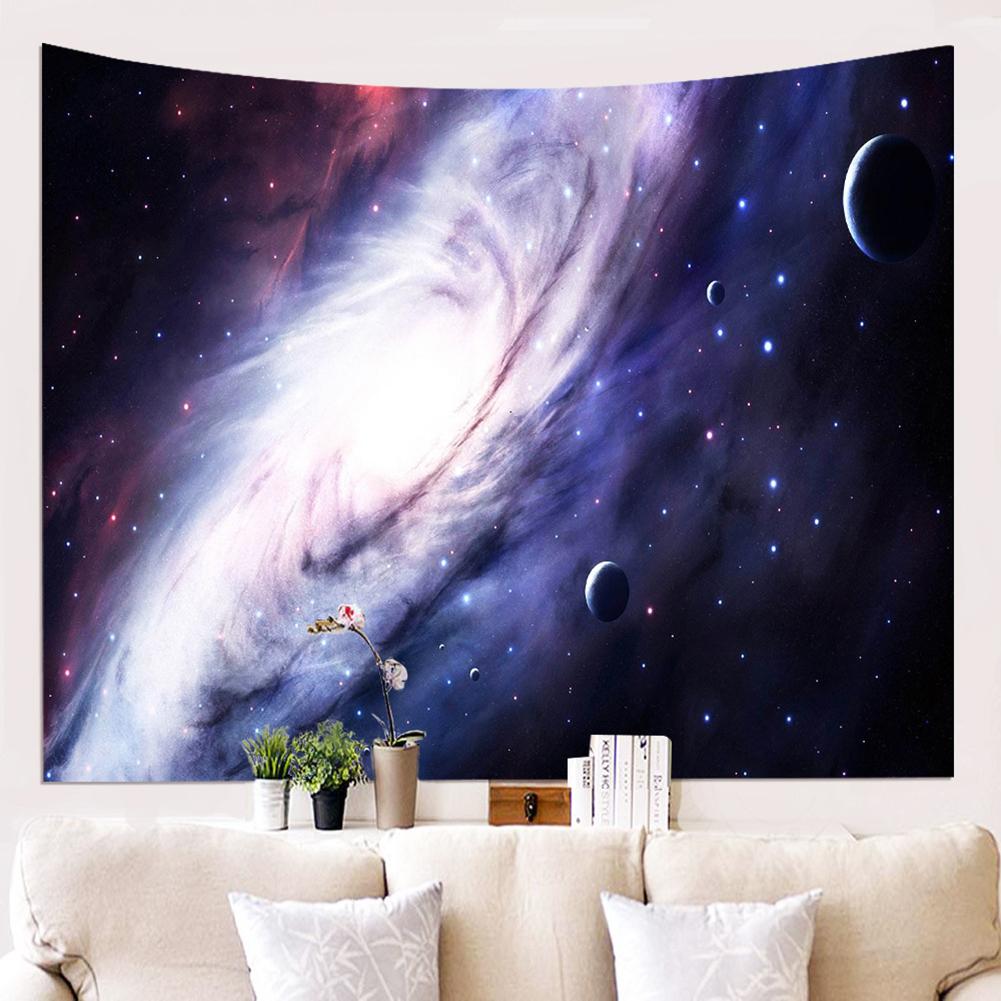 Magical Starry Sky Background Tapestry Mysterious Painting Wall Decoration Blanket Hanging Cloth Picnic Blankets Beach Towels