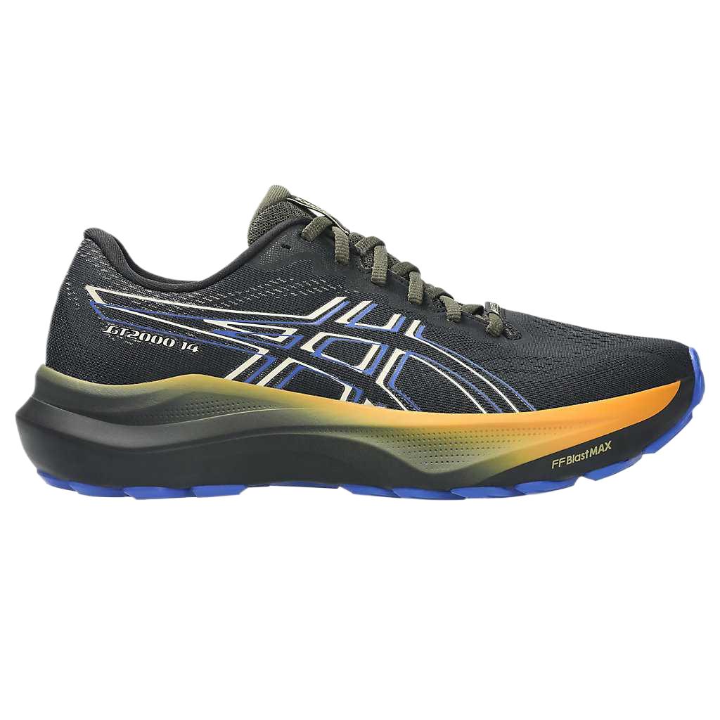 Asics GT-2000 14 GTX Trendy Comfortable Versatile Fashion Running Shoes Men Sneakers Black 1011C058-001