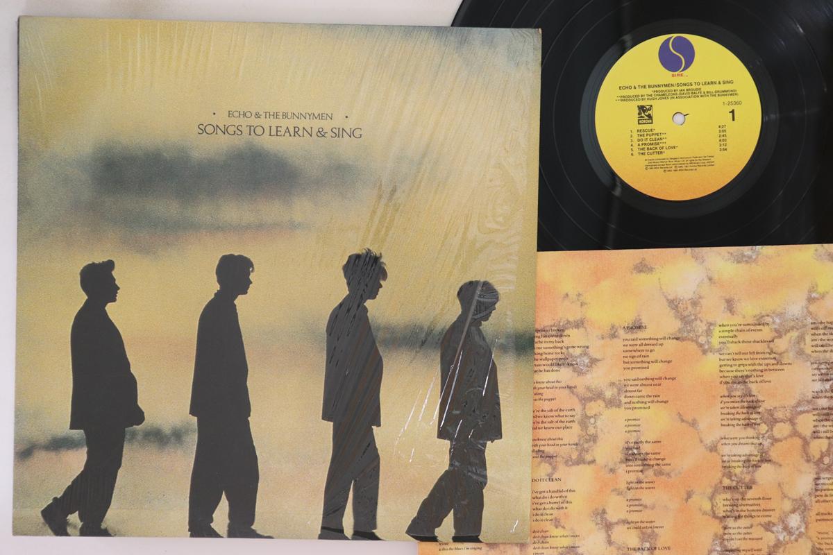 

LP Record ECHO & THE BUNNYMEN - Songs To Learn & Sing 125360 SIRE 1985 US Rock Used