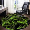 1pc Jurassic Dinosaurs Office Round Area Rug,  Under Office Chairs Bedroom Living Room Home Decor A0926106