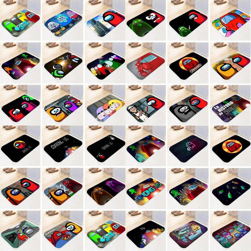 Game Mat Flannel Home Bath Bathroom Nonslip Carpet Rug Decor Floor