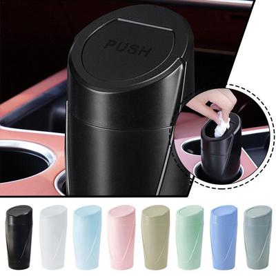 Auto Interior Garbage Box Leakproof Car Trash Bin Small Size Portable Automotive Waste Bin Ash Holder Organize Car Accessories