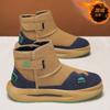 New Winter Men's High-top Snow Boots Plus Fleece Thickened Warm Cotton Boots Outdoor Men's Ankle Boots  Botas Para Hombre  M1224