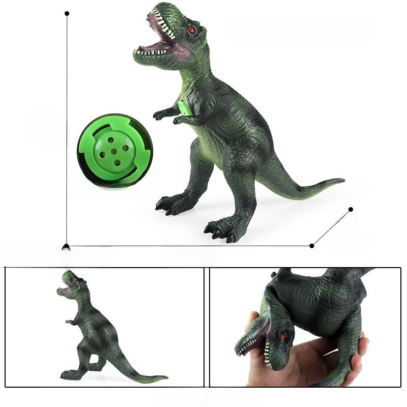 Soft Gel Dinosaur Figures For Kids With Sound And Static Features Dinosaur Animal Toys