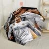 Cristiano Ronaldo Real Madrid Compact Travel Automatic Umbrella Retractable Design with 8-Rib Durability Lightweight for Women/Men