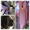 1 Stück DIY Reißverschluss für gewebte Tasche Hardware PU-Leder Reißverschluss Nähzubehör 55cm Metallreißverschluss für Kleidung Zubehör