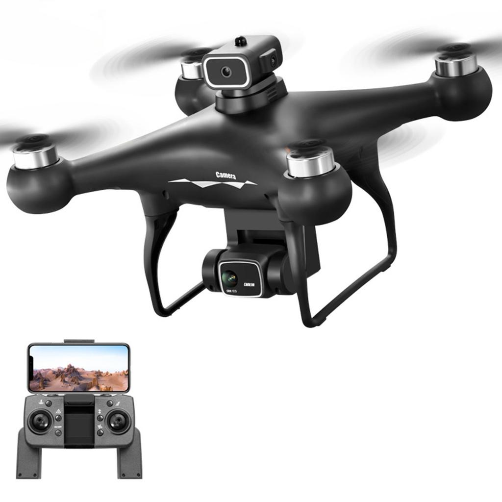 Remote Control Drone with Cam a 4K Dual Cam a 4-sided Infrared Obstacle Avoidance Brushless Motor Optical Hov  Remote Control Quadcopt  for Kids A