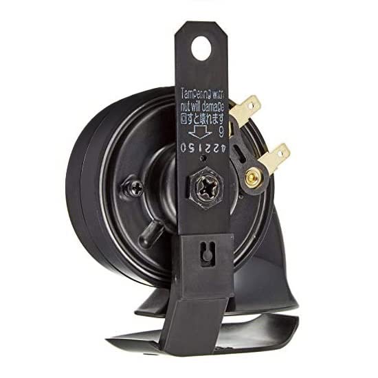PIAA Motorcycle Horn, 500Hz, Sports Horn, 112dB, 1 Horn, Rain-Resistant, Lightweight, Inspection-Compliant, MHO-2