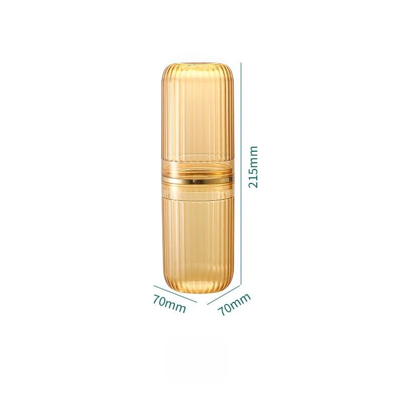 

New Cream Wind Portable Travel Mouthwash Cup Brushing Cup Washing Toothset Toothpaste Toothbrush Storage Box бурштин