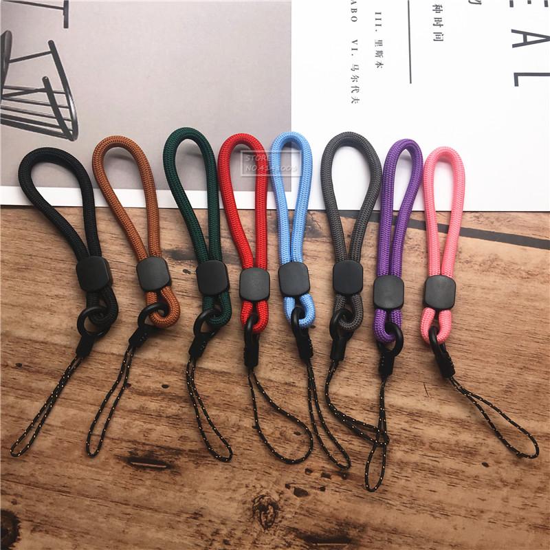 Handy-Lanyard Handgelenk-Anhänger Einfach Kurz Fingergewebt für USB-Sticks Handseil Verschleißfeste Schlaufe