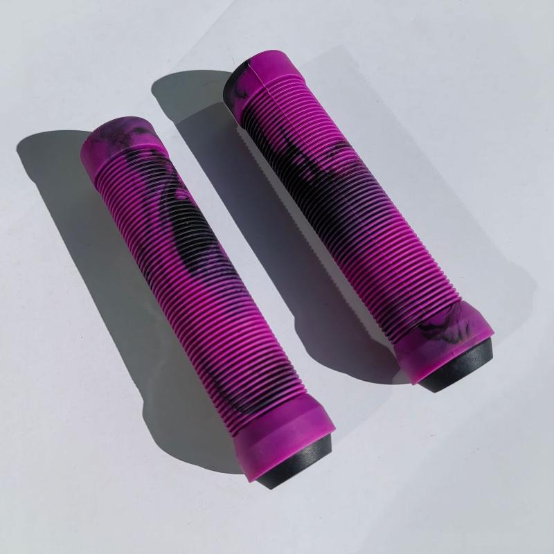 1 Coppia Gomma TPR Ergonomica Comoda Manopole Manubrio Mountain Bike Antiscivolo Ammortizzanti Coprimanubrio Bicicletta