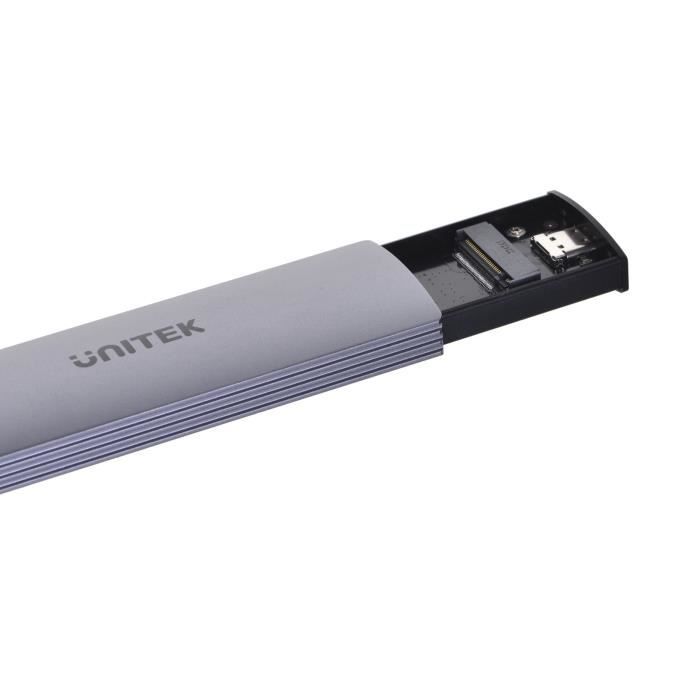 Boîtier De Disque M.2 - UNITEK - S1230A - USB 3.2 Gen 2 - Aluminium - 10 Gbps