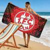 1. FC Köln Print Beach Towel, Large Soft Quick Dry Towel for Beach Camping Swimming