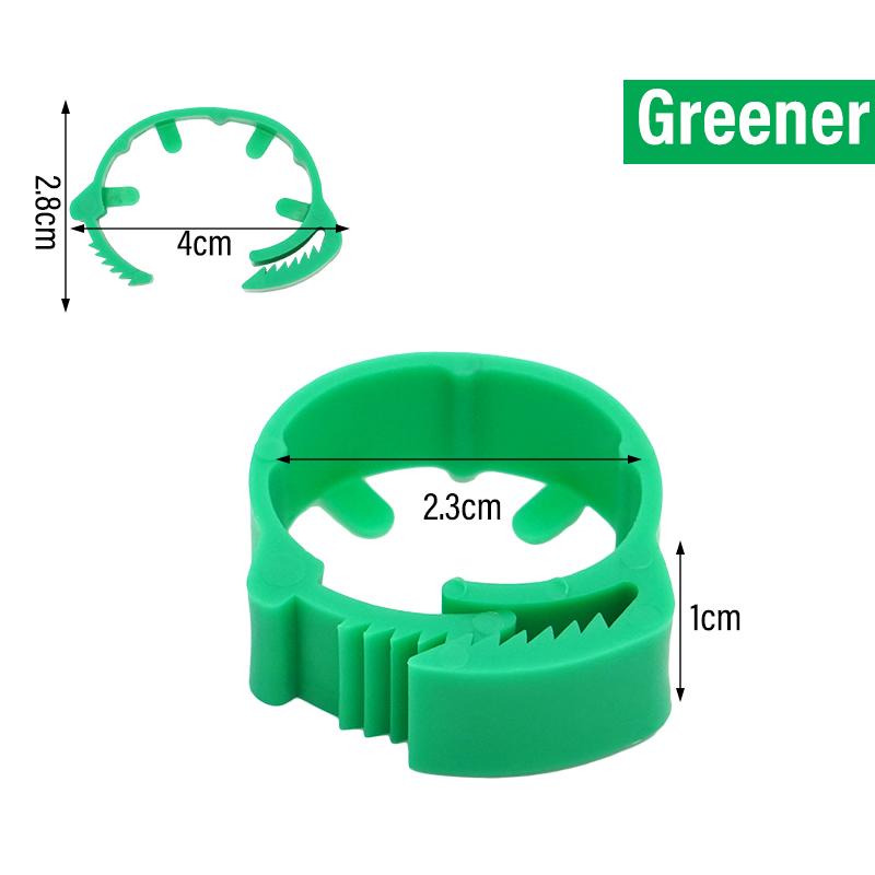 30PCS/50PCS Adjustable Chicken Foot Rings 6 Colors Inner Diameter Size 2~2.4cm Chicken Poultry Flexible Retractable Foot Rings