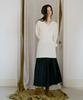 Poeteuseoul Line Ribbed Knit_Ivory