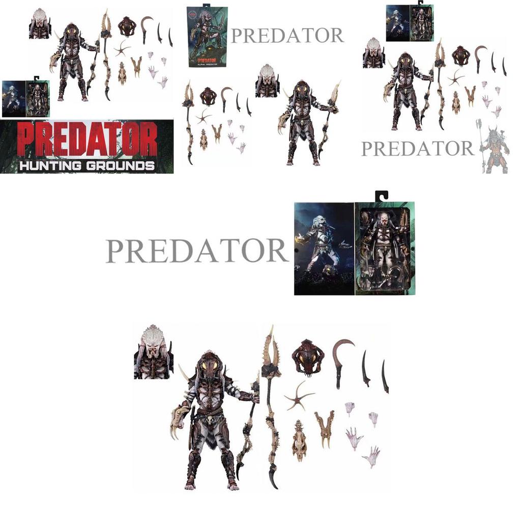 Neca51575 Authentischer Iron Blood Warrior Alpha 7-Zoll Bewegliche Actionfigur Predator Charakter PVC-Material 16cm Höhe