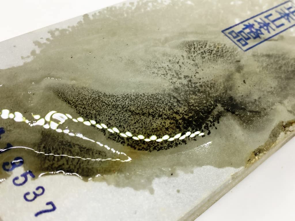 Natural whetstone Shohonyama Yamashiro Meiji Umegahata Narutaki Kinbyofengsui Asagi Taoamochichi length Long length best quality Ukyo-ku Ondoyama-cho