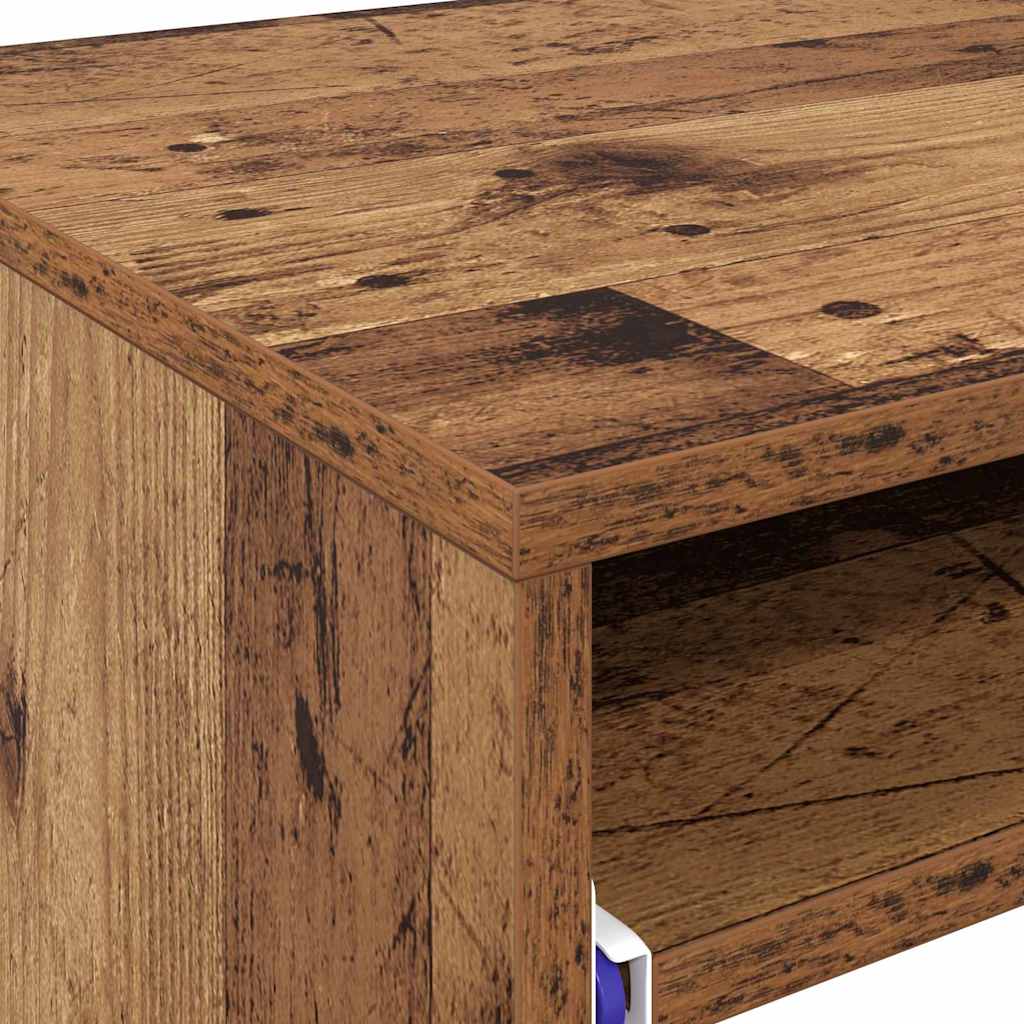 Vintage Wood Desk 77.5 x 43 x 79 cm Engineered Wood