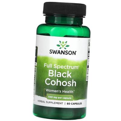 Black Cohosh Extract, Full Spectrum Black Cohosh 540, 60 Caps (71280155)