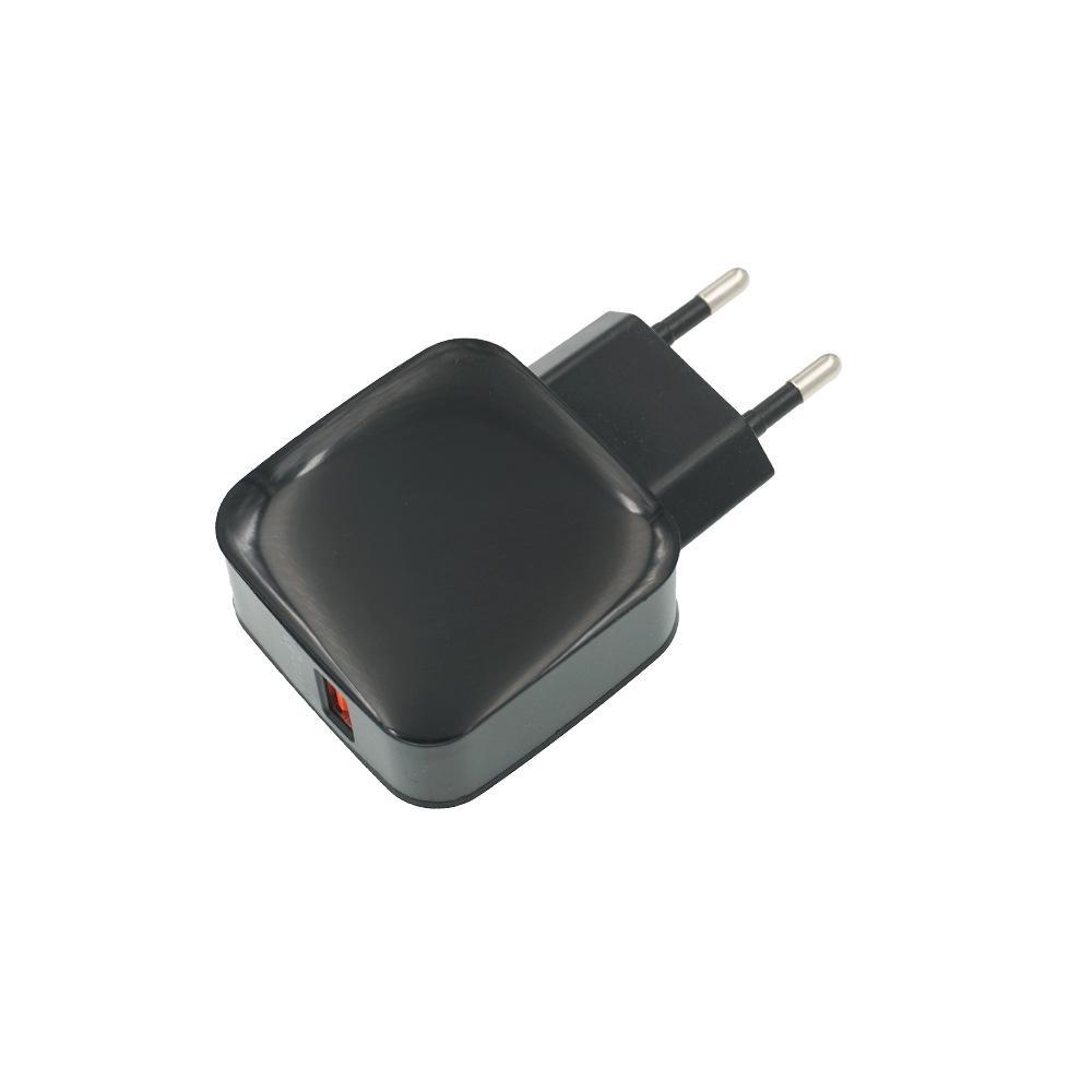 

QC3.0 18W Fast Charger USB EU Standard 5V3A/9V2A/12V1.5 Flash Charge QC3.0 Fast Charge