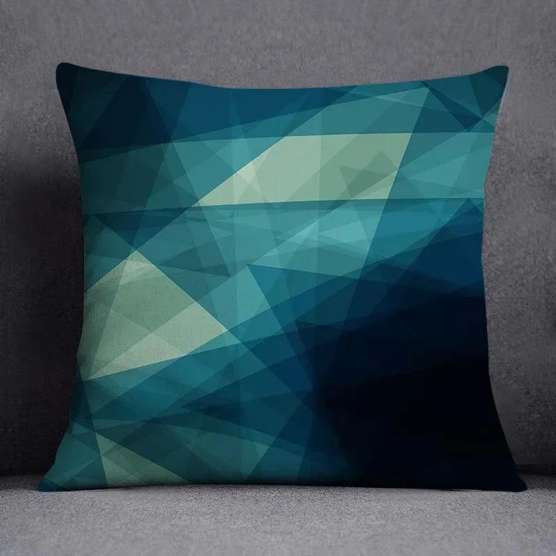 Dark Green Flower and Animal Pattern Home Decoration Pillowcase Square Pillowcase Home Office Decoration Cushion Cover