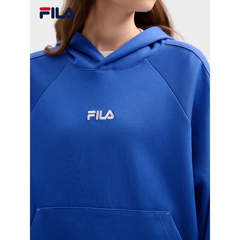 FILA Unisex 2025 Winter Hooded Knit Sweatshirt