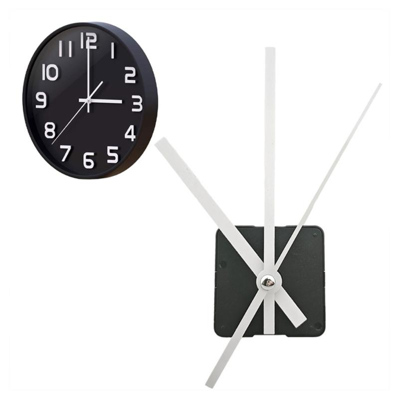 5 Pack Quiet Quartzs Movement Set 13/18mm Shaft Clock Repair Parts with Decorative Hands Kits for Smooth Operations