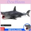 Figurine Premium de Mégalodon Requin Ancien Animal Sauvage Modèle en PVC Jouet Pour Collectionneurs