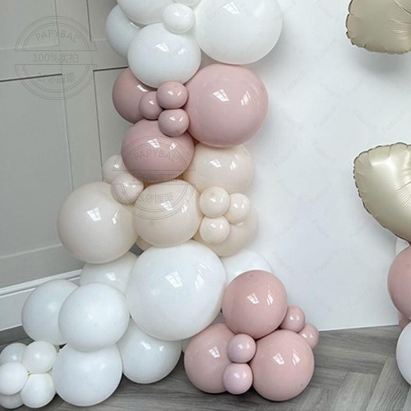116PCS Arches Balloon Chain Set Birthday Proposal Confession Wedding Opening Party Event Scene Decoration Solid Color Balloon Se