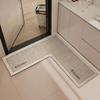 Luxury L-Shaped Kitchen Rug Anti-slip Washable Bathroom Mat Stain-resistant Oil-resistant Kitchen Corner Carpet For Home Corner