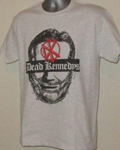 Dead Kennedys Wire Beard T-shirt Music Hardcore Punk Black Flag Bad Religion 274 S