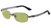Zeque Polarized Sunglasses Matte Chrome EASE GREEN Feiz'55 F-2021