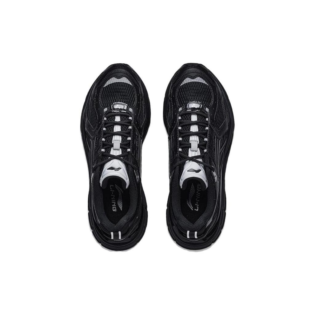 New LiNing Comet 5 Anti Slip Wear Resistant Low Top Casual Shoes Men's Black AGLT025-2