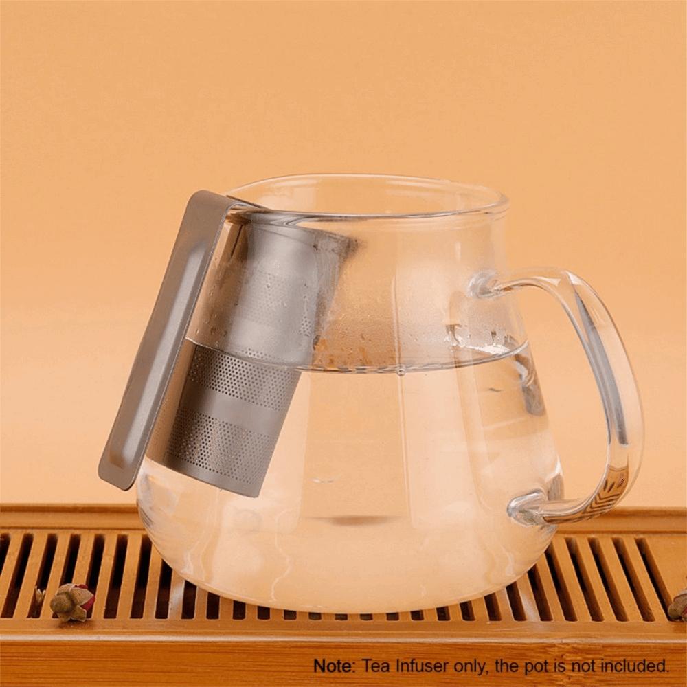 Fine Small Holes Titanium Tea Infuser Basket Titanium Loose Leaf Tea Infuser Outdoor Camping