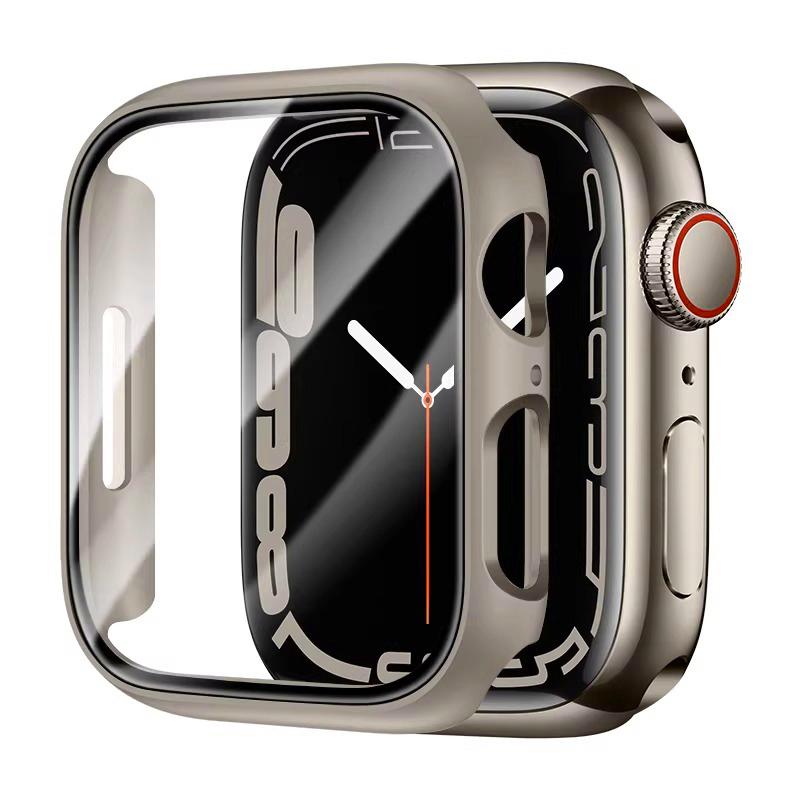 Case for Apple Watch 46mm 42mm 49mm 45mm 41mm 44mm 40mm PC Bumper Anti-fall Protective Sleeve iWatch Series 11 10 Ultra 9 8 7 SE