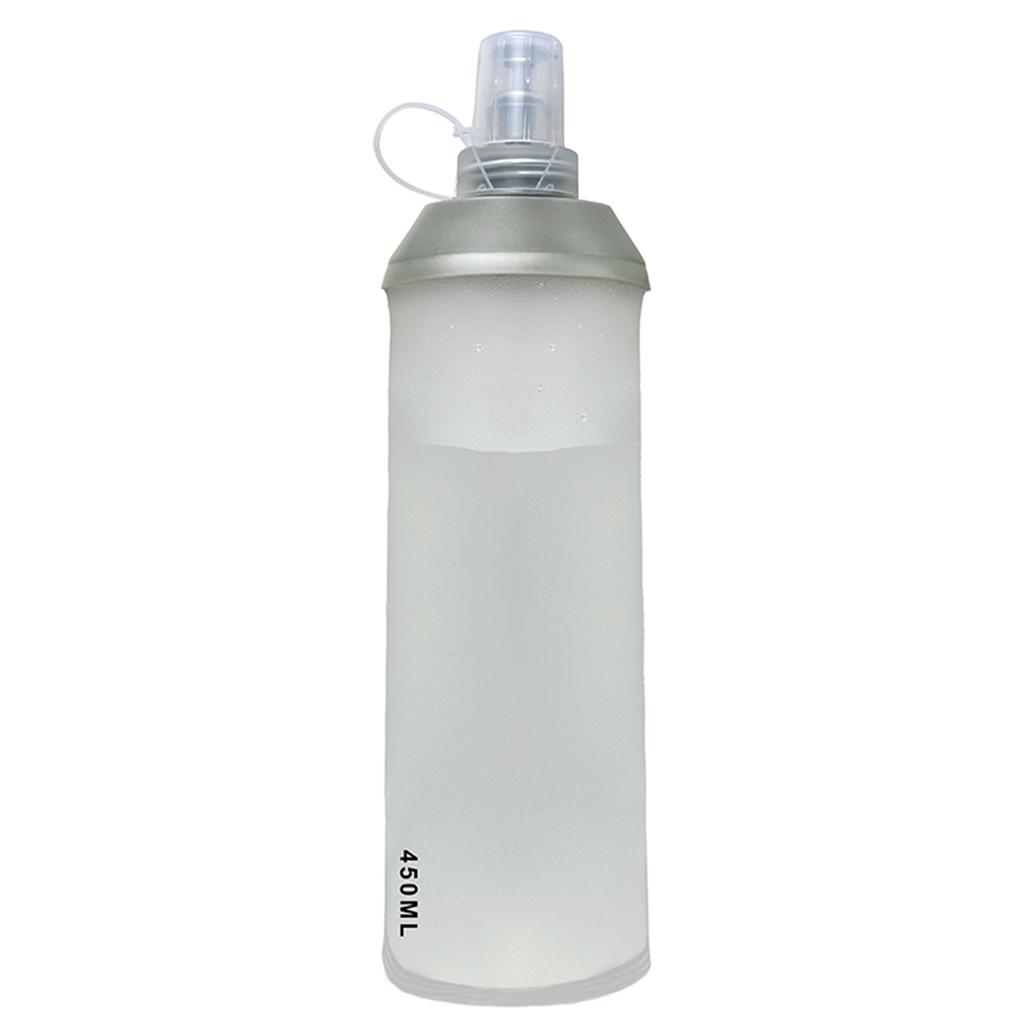 450ml Sacca Idrica Sportiva Sacca da Bere Portatile Morbida Pieghevole Sacca di Stoccaggio per Sacca Idrica Senza BPA Per Arrampicata Ciclismo