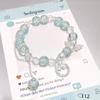 Mori Style Mermaid Crystal Bracelet - Sweet, Versatile Design for Women, Students, and Best Friends.
