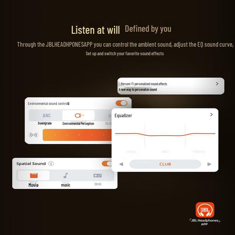 JBL Tour ONE M2 Wireless Noise-Cancelling Headphones