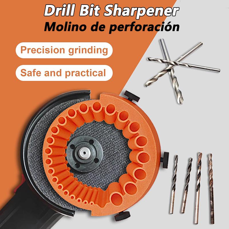 Multipurpose Drill Bit Grinding Sharpener Polishing Grinding Tool 125mm Angle Grinder Powered Tool Parts For 2-13mm Drill Bits