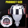 2.5'' Bi-led Projector LED H4 Hi/Lo Beam Lenses 6000K Bright White H7 H1 9005 9006 Light Headlight 5600W For Car Accessories KQ