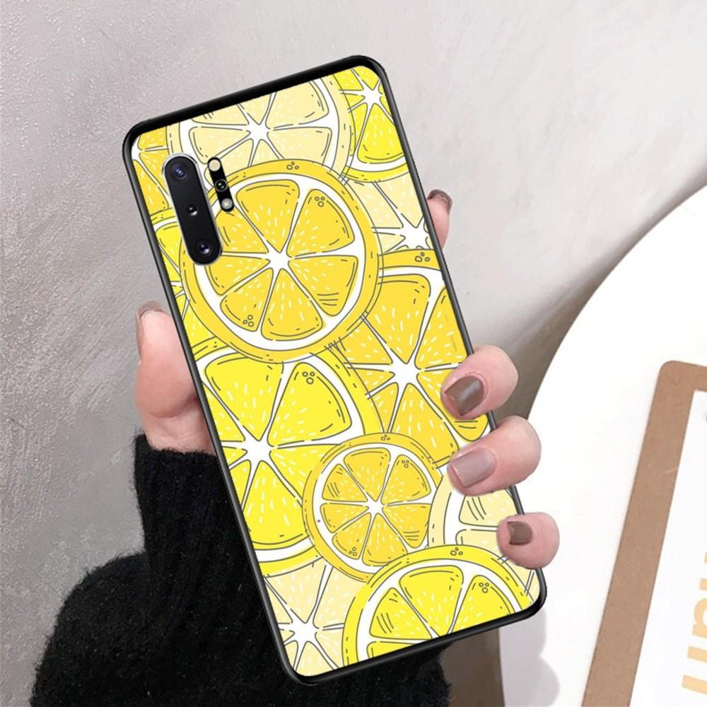 Fruit Lemon Phone Case For Samsung Note 8 9 10 20 Pro Plus Lite M 10 11 20 30 21 31 51 A 21 22 42 02 03