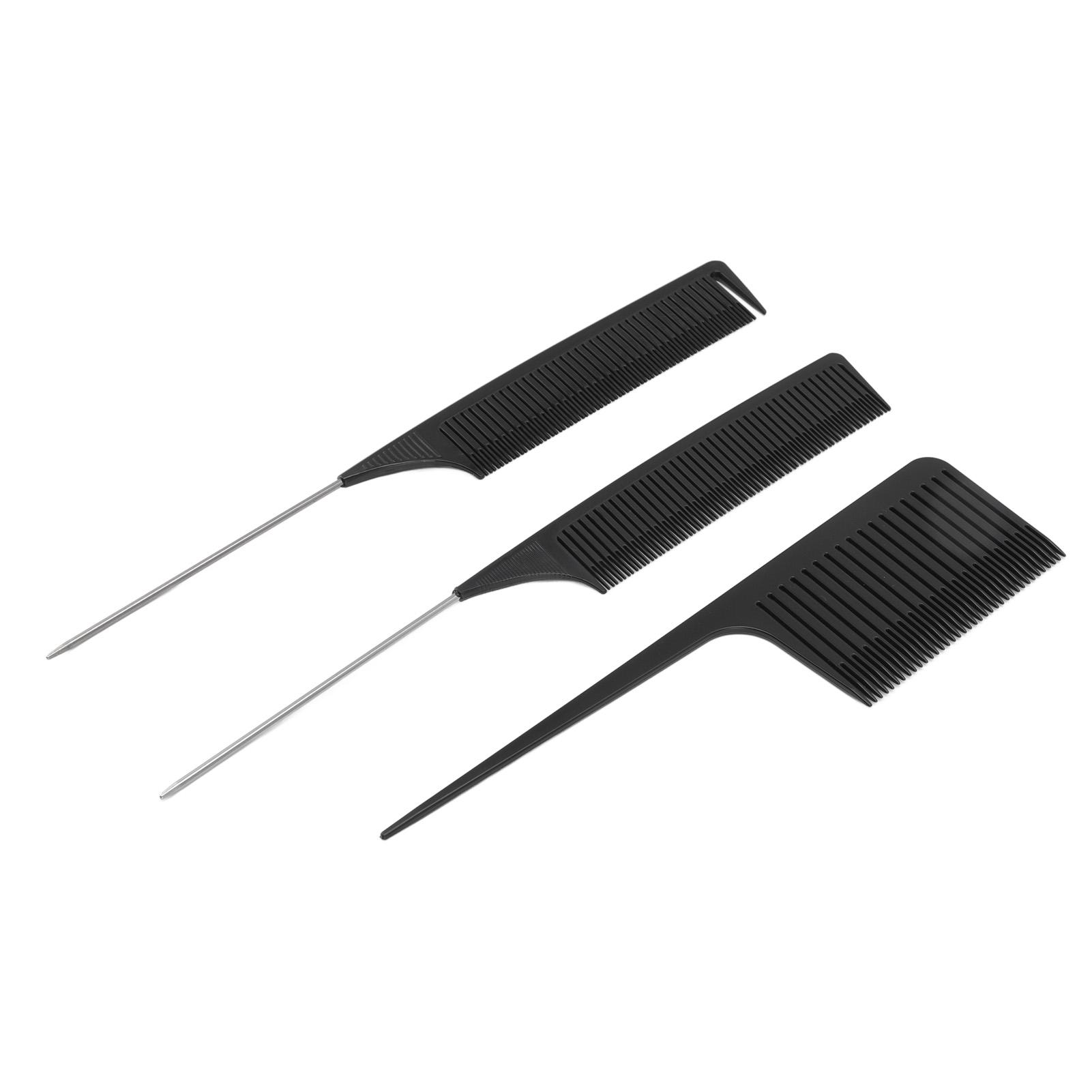 

Набор из 3 расчесок для мелирования, расческа для окрашивания волос с острым хвостом, укладка волос, окрашивание, инструмент для пробора