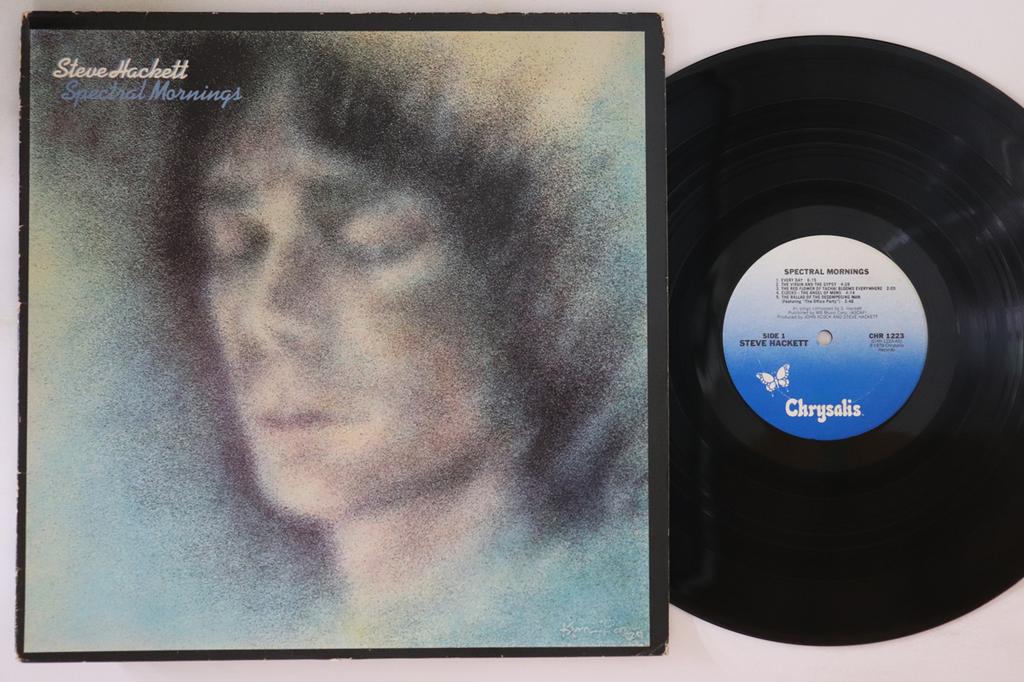 LP Record STEVE HACKETT - Spectral Mornings CHR1223 CHRY SALIS 1979 US Rock Used