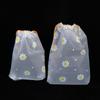 20Pcs Transparent Waterproof Travel Cosmetic Bag Towel Socks Plastic Drawstring Storage Bag Bathroom Transparent Beach