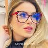 Fashion Brand Luxury Design Retro Oversize Leopard Lady  Frame Photochromic Anti Blue Light Hyperopia Reading Glasses 0 To +6