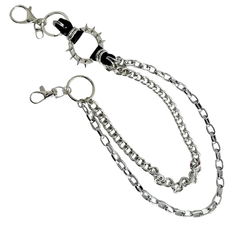 

[arcade] key chain wallet chain wallet chain keychain chain crab crab Loss/theft prevention men s ladies silver gold black Gunmetal Silver (13 types)